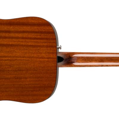 Fender CD-60S Left Hand, Walnut Fingerboard - Natural image 6