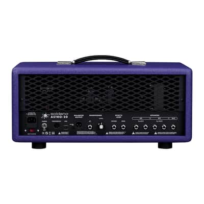 Soldano ASTRO-20 3-Channel 20-Watt Guitar Amp Head 2023 - Present - Purple image 4
