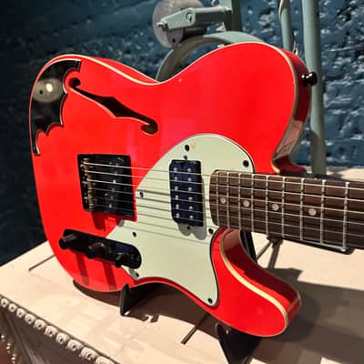 Partscaster Tele Thinline 2022 - Fiesta Red image 4