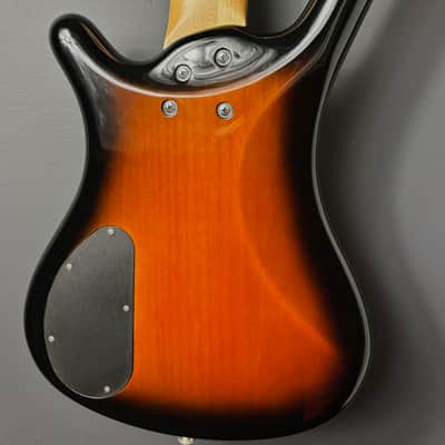 Warwick RockBass Corvette Classic 5 String Electric Bass - 2 Tone Sunburst image 7