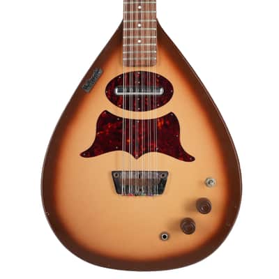 1964 - Danelectro Bellzouki - Tan / Sunburst image 9