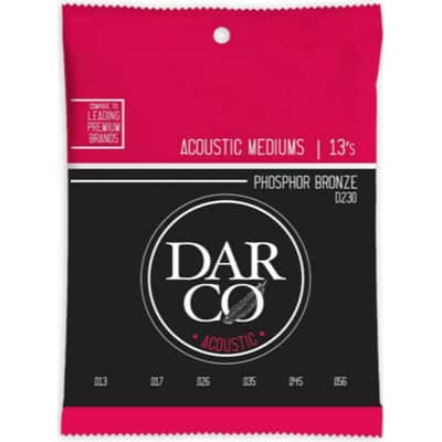 Martin D230 Darco Phosphor Bronze Acoustic Guitar Strings, Medium 13-56 image 1