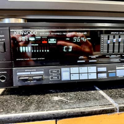 Vintage Kenwood KR-V45 AM/FM Stereo Receiver w/ 5 Channel Equalizer; Tested image 2