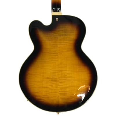Ibanez AF95FM-AYS Antique Yellow Sunburst Hollowbody image 7