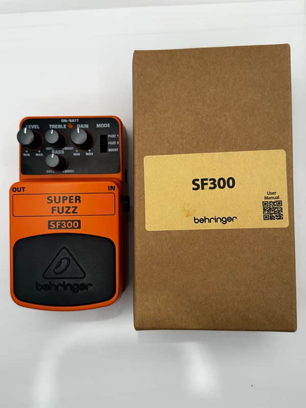 Behringer SF300 Super Fuzz Pedal 2010s - Standard