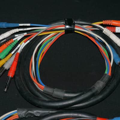Hosa Various Patch Snakes 1/4-TS-RCA-TRS+Inserts image 2