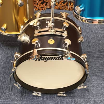 Hayman Vibrasonic 1970s Jelly-Bean Bop Shell Pack – 18″, 14″ & 12″ image 6