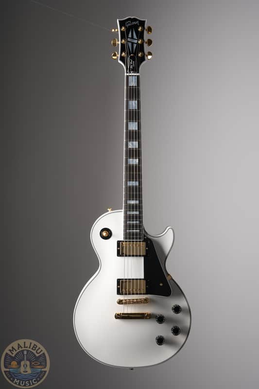 Gibson Les Paul Custom Alpine White with case image 1