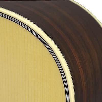 Yamaha L-Series LS6 Concert Size Acoustic-Electric Guitar - Rosewood Natural image 5