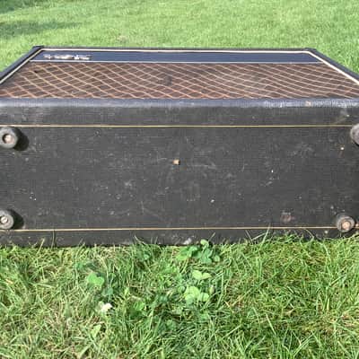 Vox AC-15/T Twin 2-Channel 15-Watt 2x12" Guitar Combo 1963 - 1965 - Black with Brown Diamond Cloth image 3
