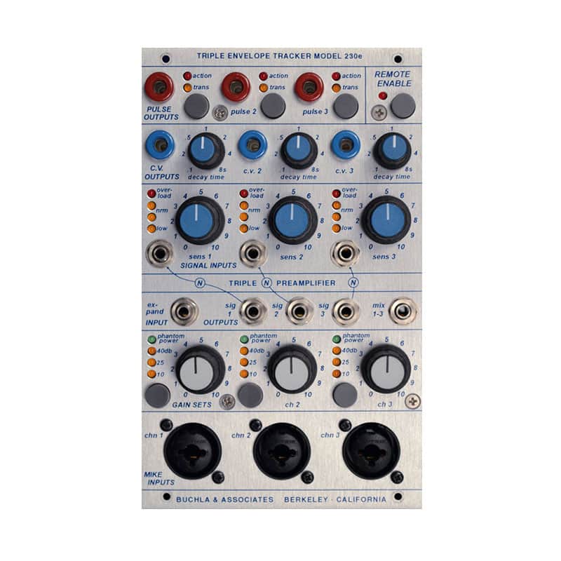Buchla 230e Triple Envelope Tracker / Preamplifier image 1