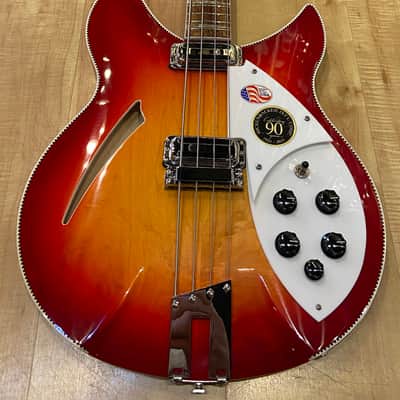 Rickenbacker 90th Anniversary 4005XC Amber FireGlo (Sunburst) image 9