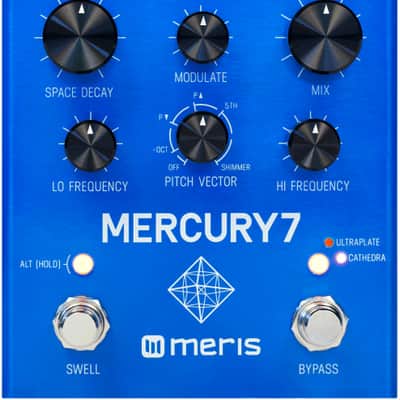 Meris Mercury 7 Reverb 2020 Blue (Authorized Dealer image 1