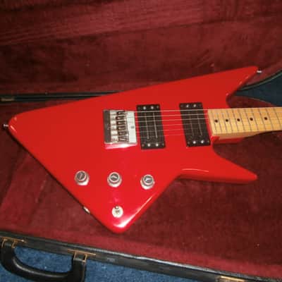 Vintage 1983 Peavey Razer Electric Guitar w/ Case! Rare Red Finish, USA! image 3
