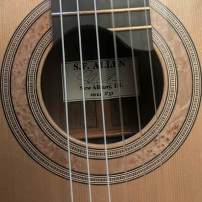 Steve Allen Solid Granadillo and Cedar classical guitar image 16