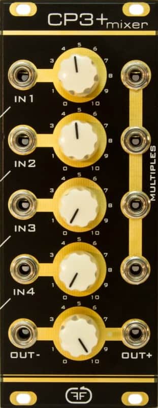 FEEDBACK CP3+ MIXER : BRAND NEW :  [DETROIT MODULAR] image 1