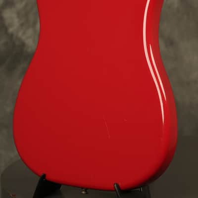 1983 Fender Bullet Bass Deluxe B-34 long scale Red image 19