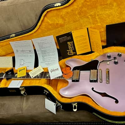 Gibson 1964, Custom Shop, PSL, ES-335, Reissue, VOS, 2023 - Heather Poly image 6