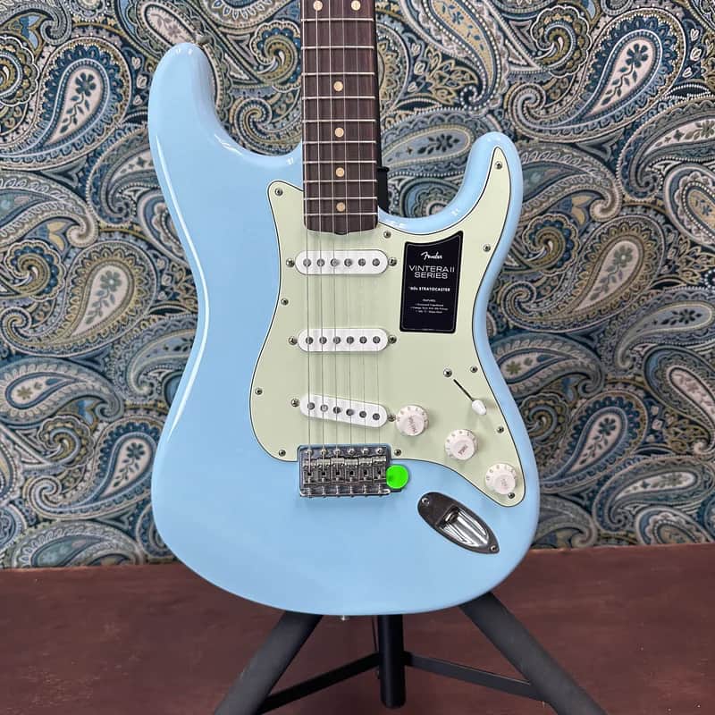 Fender Vintera II Road Worn '60s Stratocaster Sonic Blue image 1