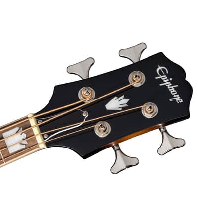 Epiphone El Capitan J200 Studio Acoustic Bass Guitar Sunburst image 7