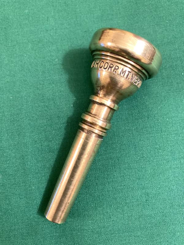 Mt Vernon Bach- Bb Cornet Mouthpiece #8C-Made c. 1955-Plating 95%-Sweet Tone! image 1