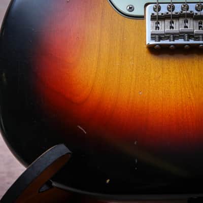 XOTIC USA XSC-2 California Classic Light Aged " 3-Tone Burst + Rosewood" (2018) image 10