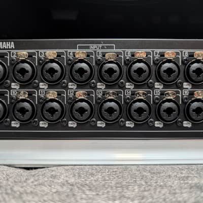 Yamaha Tio1608-D2 16 Channel Dante Input Interface 2015 - Present - Black image 2