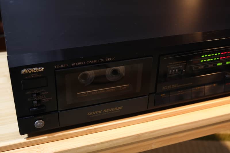 JVC TD-R311 Stereo Cassette Deck Late 80's image 1