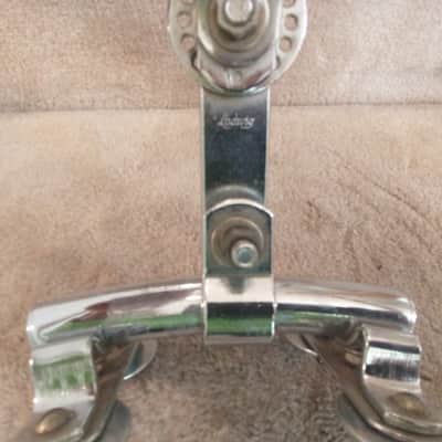 Ludwig Vintage bass drum rail mount for mounting toms, 1960s excellent condition! image 8