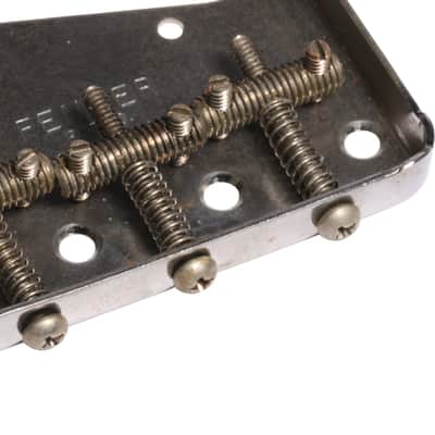 Fender® Aged 60's style Pat.No DES.164227 Telebridge Chrome image 3