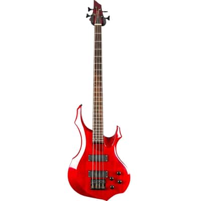 メンテ済 GrassRoots Forest Bass G-FRB シースルー Grassroots Forest Bass G-FR-52B - See thru Red | Reverb