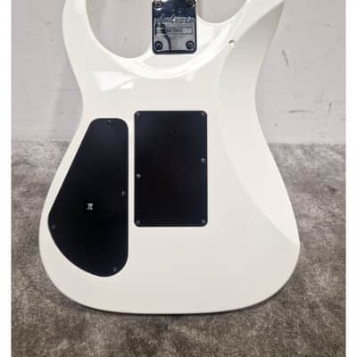 jackson DK2M - White Electric Guitar - Maple Neck - Good w/ Hard Case image 3