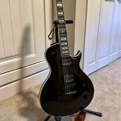 Washburn PXL20B Parallaxe Singlecut 2010s - Black Gloss image 1