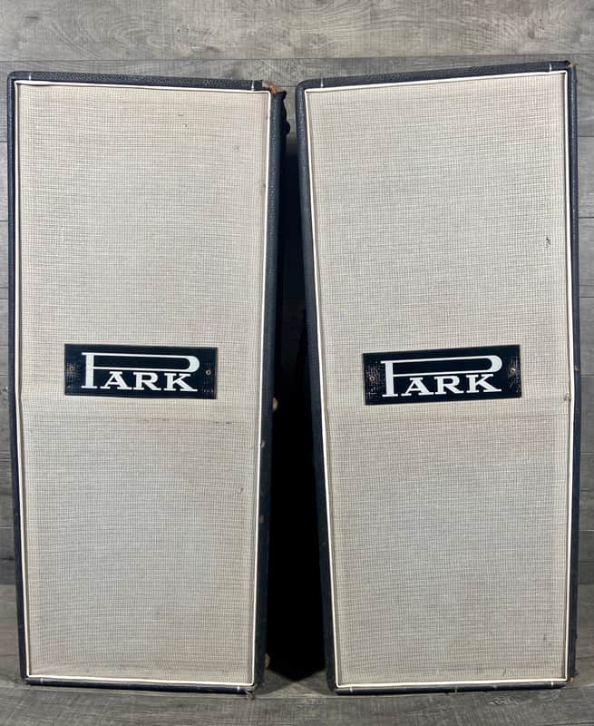 Park (Marshall) 2x12 Matching PA Speakers 1960's - RARE!!! image 1