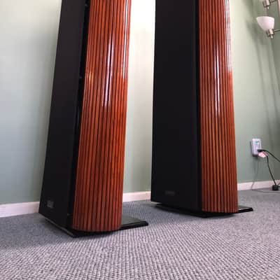 Infinity Kappa 8 Vintage Speakers ~FULLY RESTORED~ Piano Finish ! LOOK ! image 9