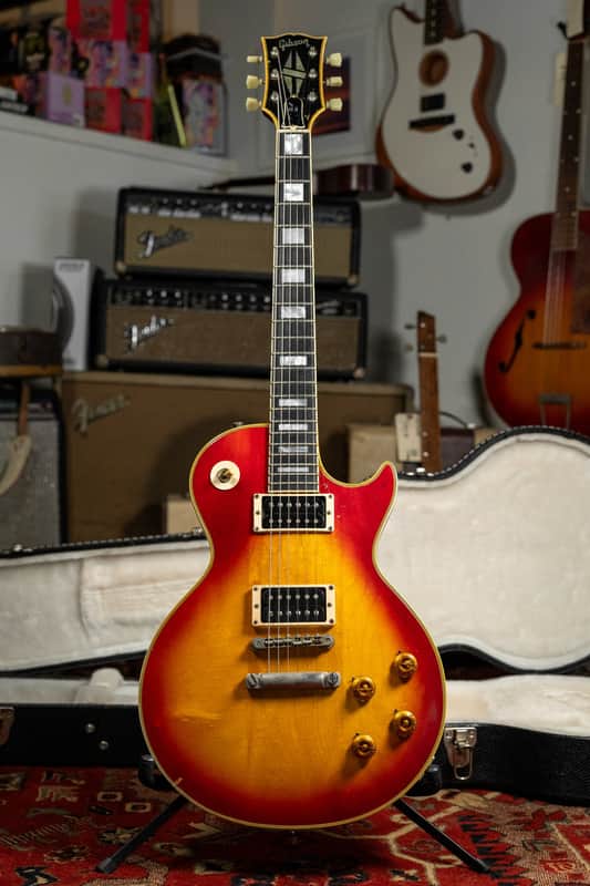 Circa 1971 Gibson Les Paul Custom Cherry Sunburst w/HSC image 1