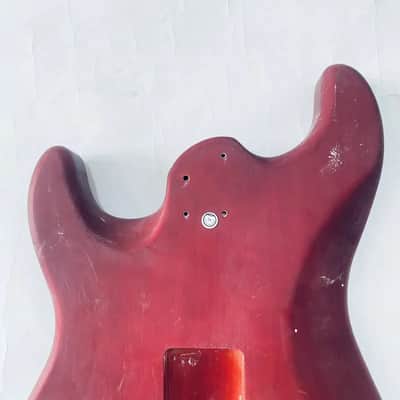 Tiger Maple Top Custom Red Burst Stratocaster Strat Style Guitar Body image 7