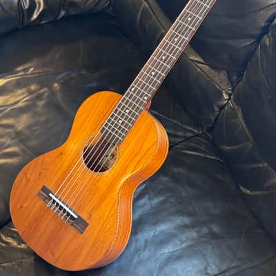 Mele Guitarlele Six String Ukulele- Natural w/ Case (Guilele/Guitalele) image 24