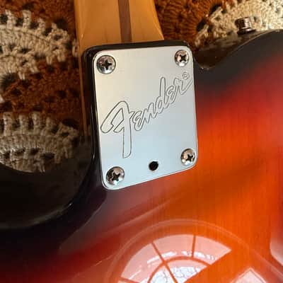 Fender American Standard Telecaster with Maple Fretboard 1998 - 2000 3-Color Sunburst image 8