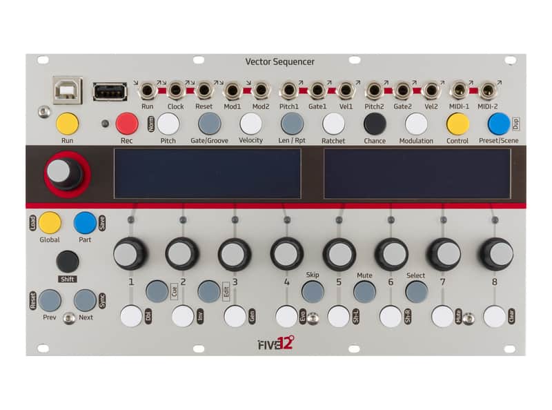 Five12 Vector Sequencer (Silver)
