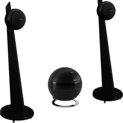 CABASSE Riga 2 On-Stand (Pair) 2Way Coaxial Speakers + The Pearl Active Subwoofer Bundle - NEW! image 2