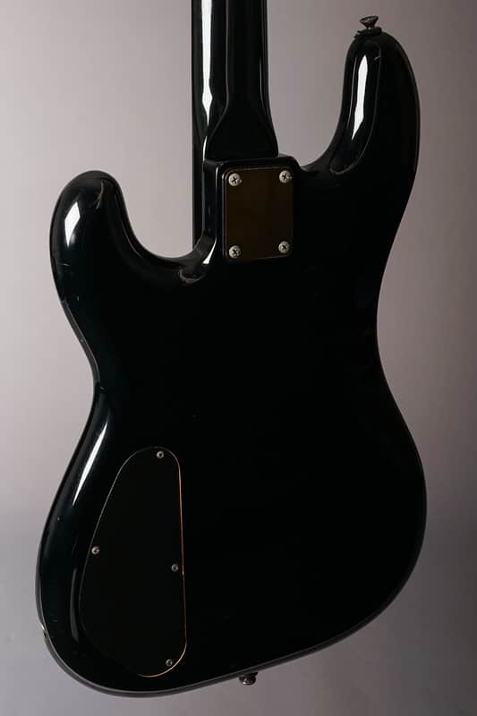 Fender Japan PB-555 Precison Bass 1985 MIJ Black | Reverb