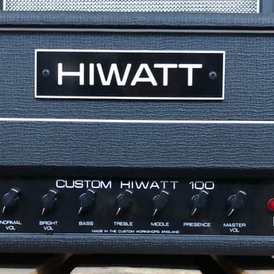 Hiwatt Custom 100 Head image 1