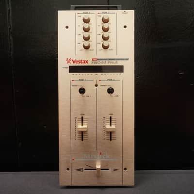 Vestax PMC-06 Pro A Mixtick DJ Mixer Silver Professional Mixing Controller image 1