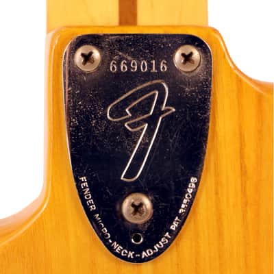 1975 Fender Stratocaster - Natural w/Original Floyd Rose Locking Tremelo. image 9