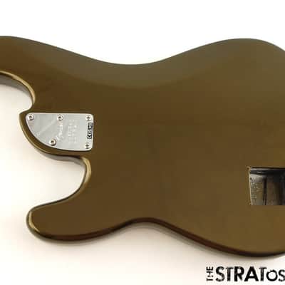 Fender American Ultra II P Bass BODY & HARDWARE Precision USA Texas Tea image 3