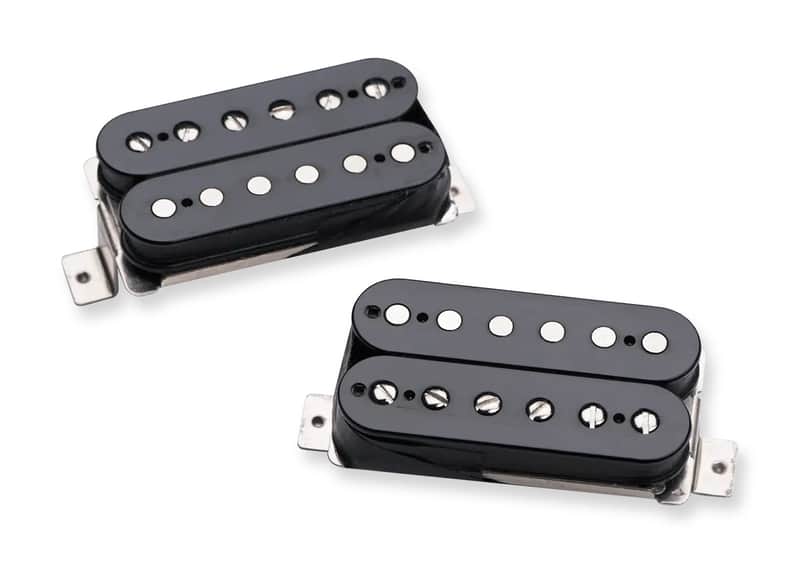 Seymour Duncan Vintage Blues Humbucker Set Open Black image 1