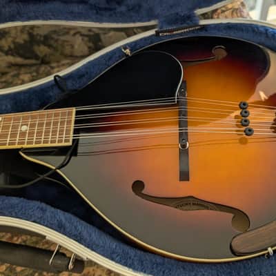 Kentucky KM-150 Standard A-Style Mandolin Vintage Sunburst Finish w/ Accessories & Case image 3