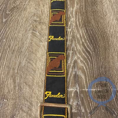 Fender Original 1969-70's Vintage Strap, horizontal logo, metal buckle image 3