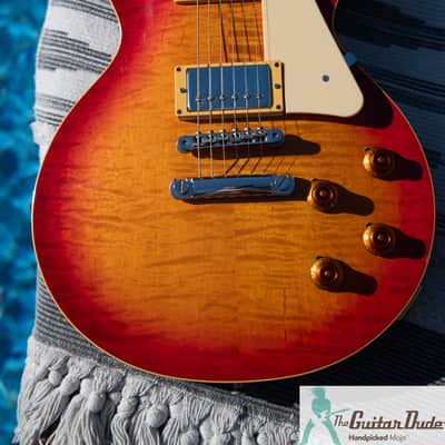 1983 Tokai Love Rock LS-100 - Heritage Cherry Sunburst -'59 Les Paul Standard Copy - Premium Vintage Japan - Pro Set Up w Perfect Frets/Action/Intonation! image 5